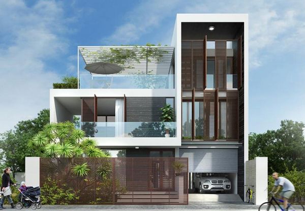 Tuyển tập mẫu thiết kế nhà phố hiện đại được ưa chuộng nhất năm 2020